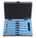 Accusize Industrial Tools 3/8 inch 6 pcs H.S.S. Internal Threading and Boring Tool Set, 2663-2003