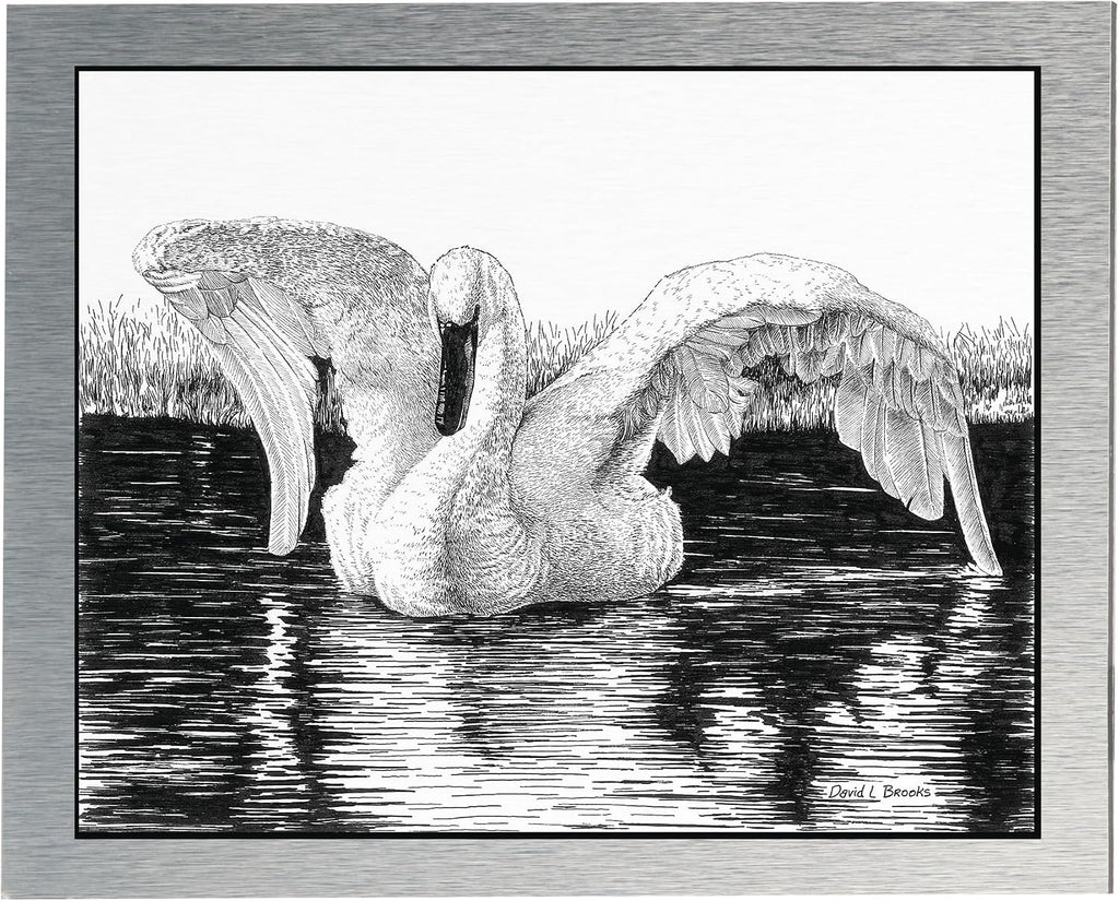 AlumaComp Aluminum Archival Painting & Mounting Panel, 30x30', Double-Sided, 100% Archival, Acid-Free, 4mm Thick, for All Media - Ideal for Professional Photographers, Fine Artists, Graphic Artists