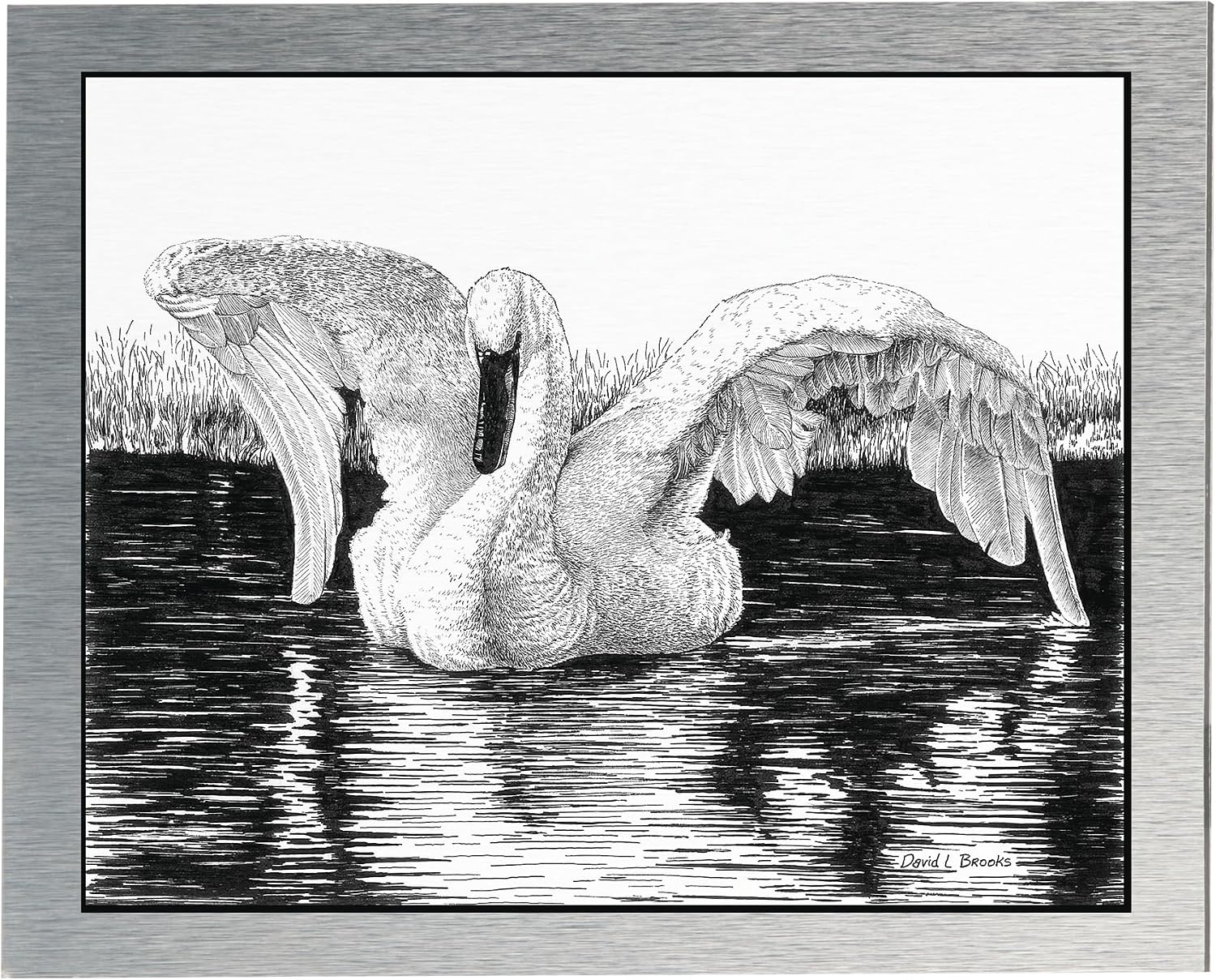 AlumaComp Aluminum Archival Painting & Mounting Panel, 30x30', Double-Sided, 100% Archival, Acid-Free, 4mm Thick, for All Media - Ideal for Professional Photographers, Fine Artists, Graphic Artists