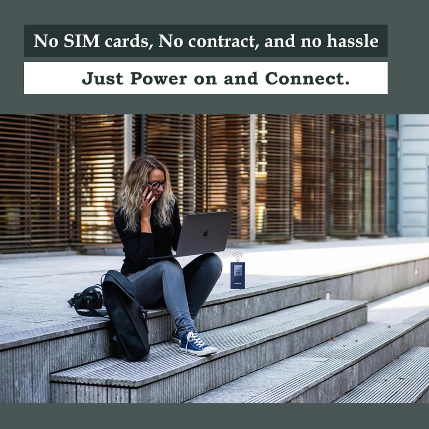 Forward Wireless 4G LTE Mobile Hotspot|Portable WiFi & Travel Router for USA & 140+ Countries, No SIM (AI Powered Global Smart Network)-250GB USA Data for 30 Days, No Contract, Connects to 16 Devices