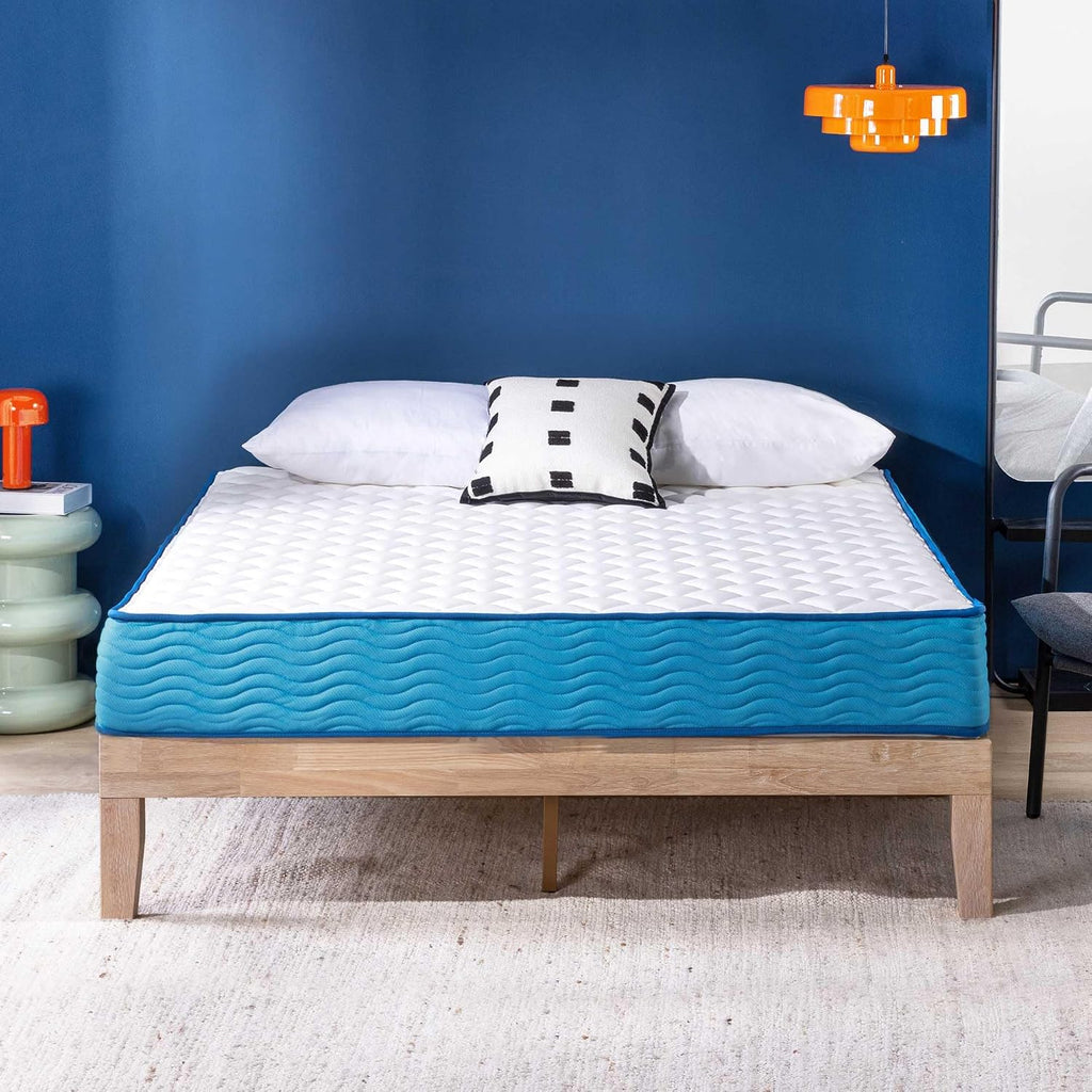 Best Price Mattress 10 Inch Hybrid Mattress, Tight Top, Supportive Foam, Pocketed Coils, Certified Safe Foams & Fabric, Mattress in a Box, King