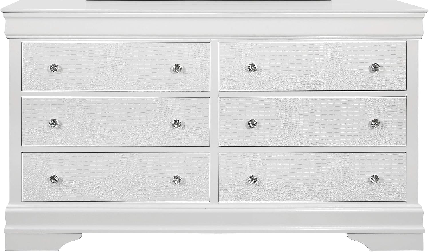White Full 5PC Bedroom Set