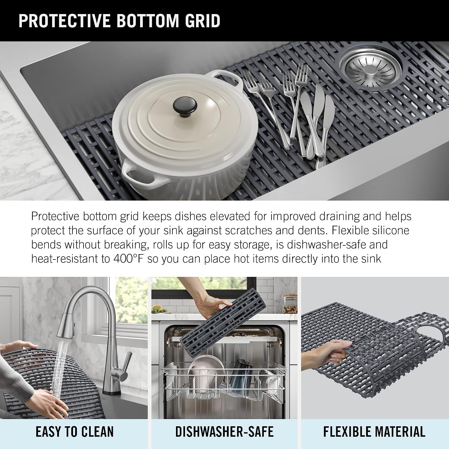 DELTA FAUCET Delta Lenta 30-inch Retrofit Farmhouse Apron Front 16 Gauge Stainless Steel Single Bowl Kitchen Sink for Undermount/Drop-In Installation with Accessories, 95J132-T30S-SS