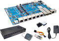 Banana Pi BPI-R4 Pro 8X/4E WiFi 7 Wireless Dual-Band WiFi Router Board OpenWRT, MediaTek MT7988A30K DMIPS SoC - 2X 10GbE SFP&RJ45, 4X 2.5GbE LAN for NAS Smart Home Gateway (Bundle2, 8X)