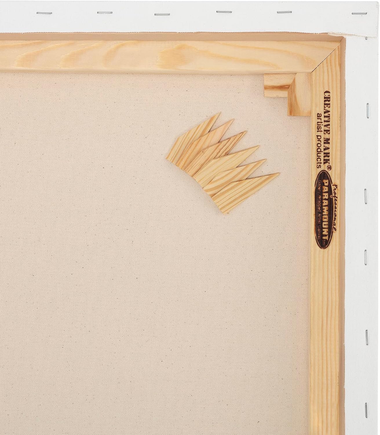 Paramount Professional Gallery Wrapped Canvases for Painting, 30x40 Pack of 3 Heavy-Duty Stretched Canvas, Unbleached 100% Cotton, 1-13/16 Deep, Acid-Free, Triple-Primed, Medium-Tooth Surface