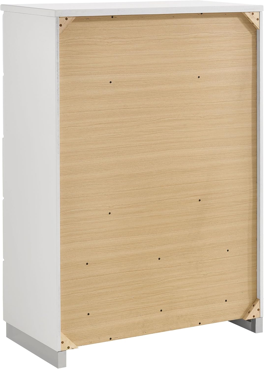 White High Gloss 5 Full Bedroom Set