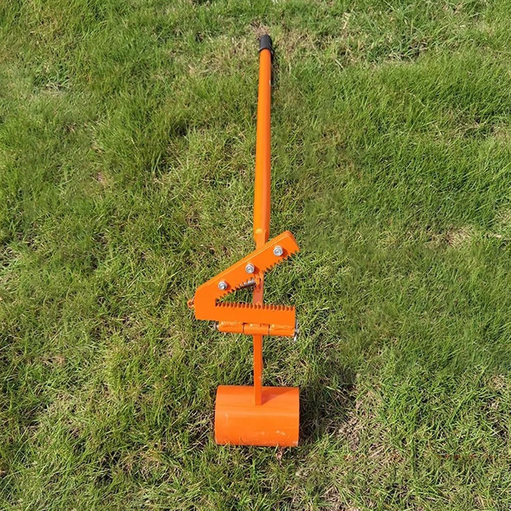 Sapling Puller Tool Stand up Heavy Duty, Weeding Puller Remover Tool Long Handle,Uprooting Weeder for Thorns w/Large Root Systems