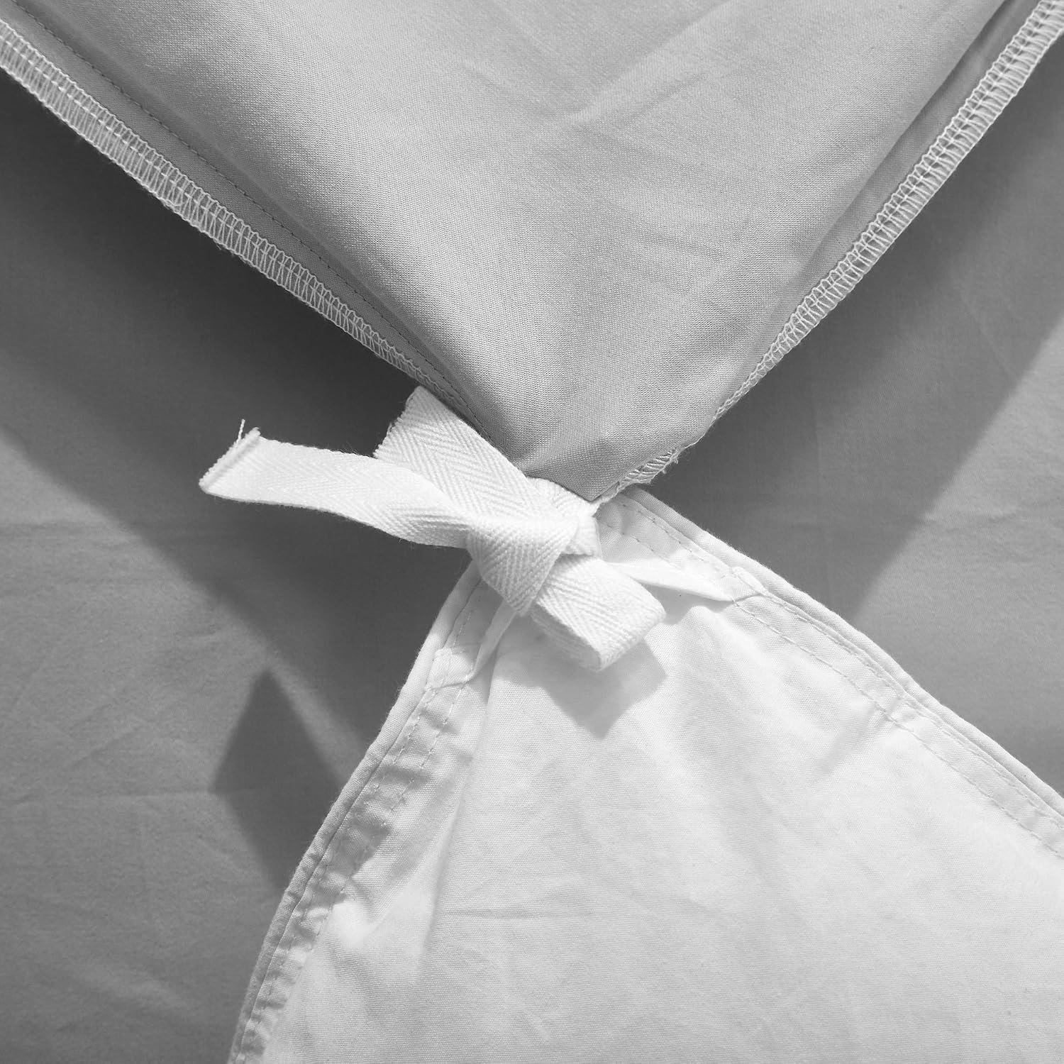 Casabolaj Equilibrio 3 Pieces Casual Duvet Cover Set-100% Egyptian Cotton Sateen 400 Thread Count-Modern Minimalist Bedding Sets Cross Patchwork Manufacturing-Silver/Grey Color (California King)