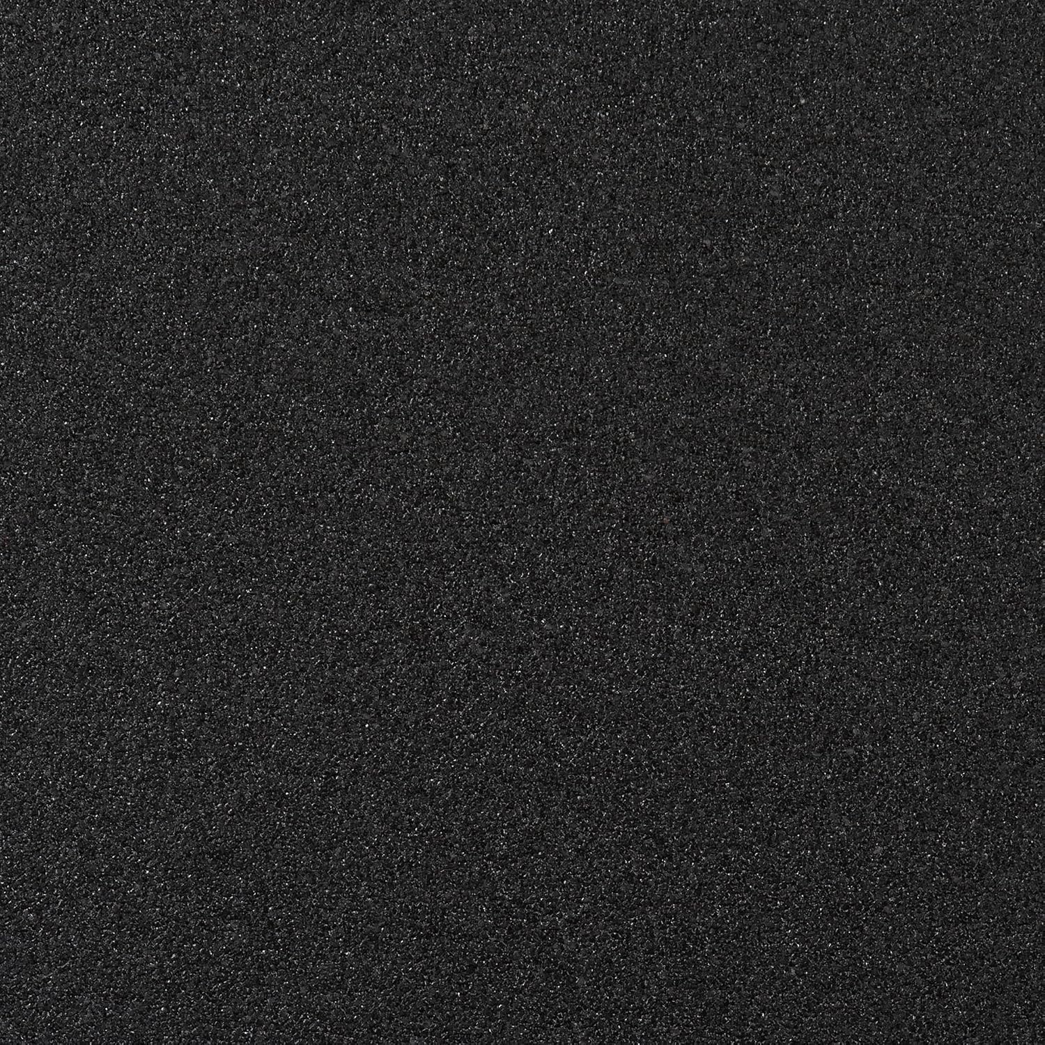 Ruvati 33 x 22 inch epiGranite Drop-in Topmount Granite Composite Quartz Double Bowl Kitchen Sink - Midnight Black - RVG1344BK