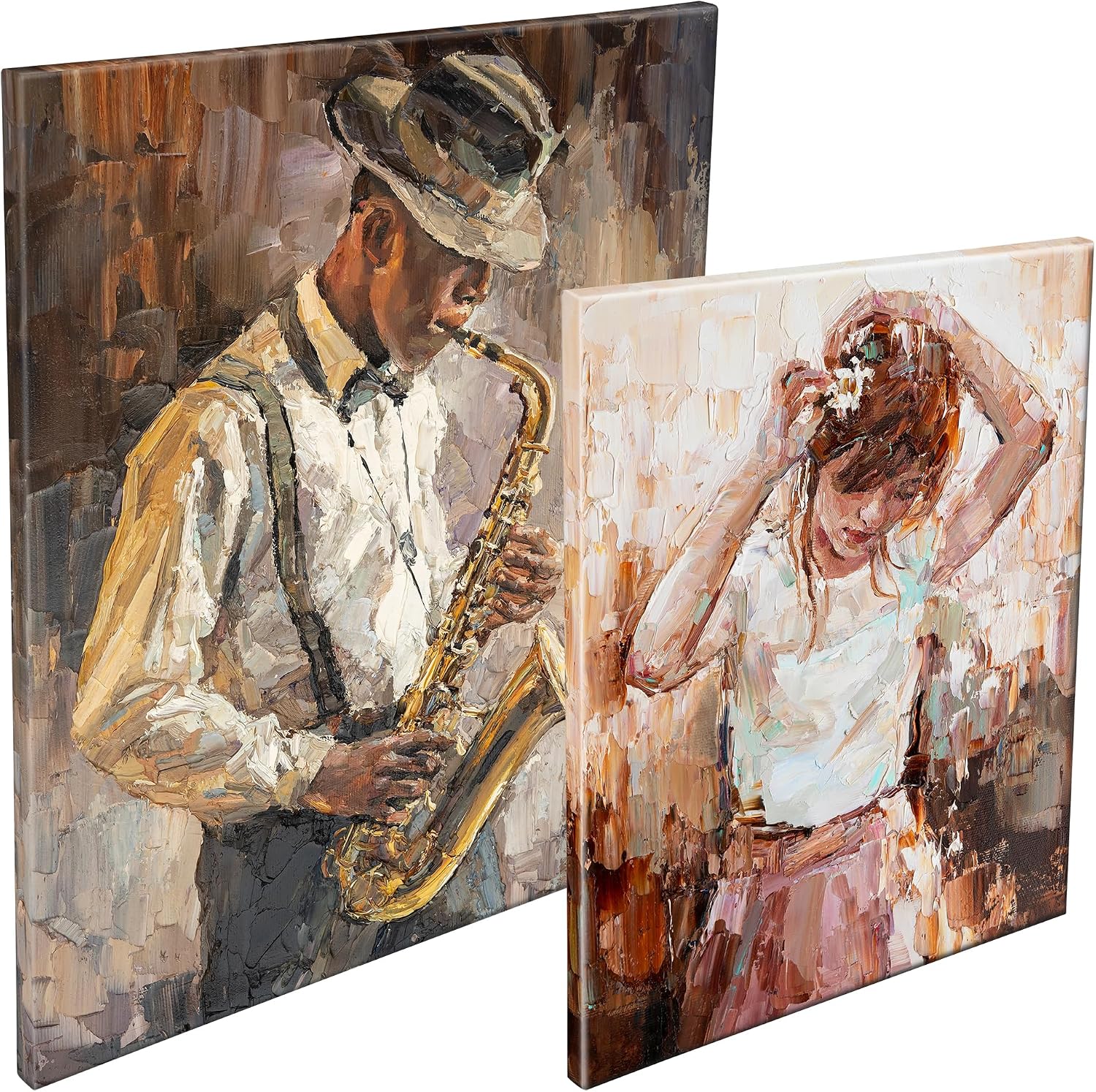 Centurion Deluxe Professional Oil Primed Linen Stretched Canvas, 11oz Linen, 10x30 - Box of 6, 0.67' Deep Canvases, Kiln-Dried Stretchers, Back Stapled, Premium Medium Weight Canvas for Oil Paintings