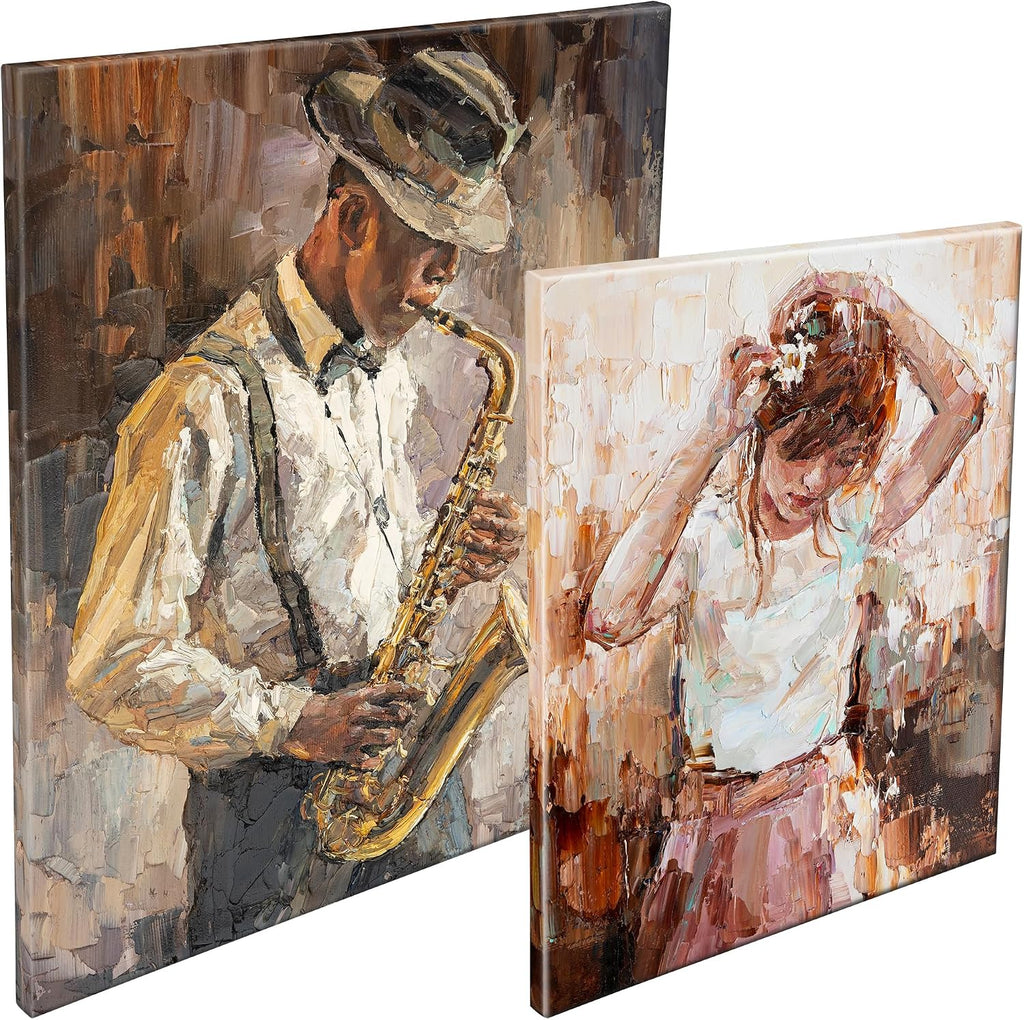 Centurion Deluxe Professional Oil Primed Linen Stretched Canvas, 11oz Linen, 20x30 - Box of 6, 0.67' Deep Canvases, Kiln-Dried Stretchers, Back Stapled, Premium Medium Weight Canvas for Oil Paintings