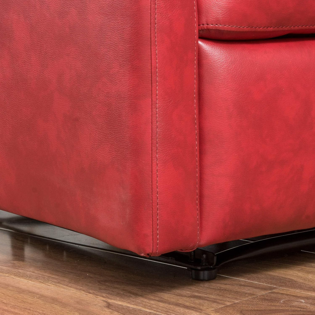 Christopher Knight Home Samedi PU Recliner, Oxblood Red