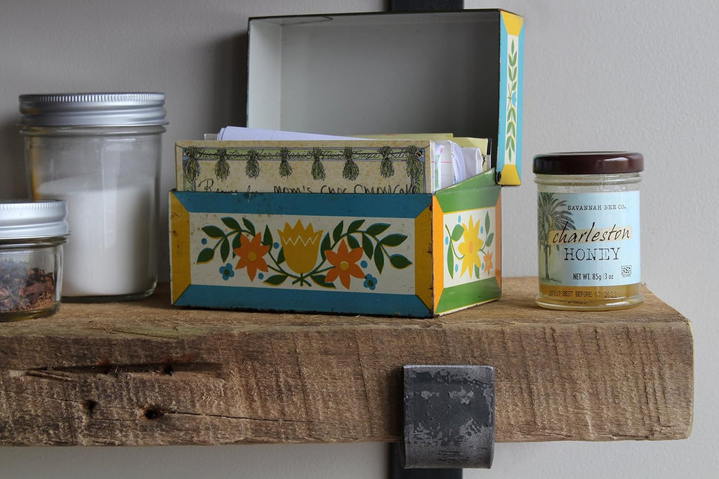 Urban Legacy Accent Shelves | Reclaimed Barn Plank | Set of 2 with Full Brackets (Natural 18'x 7'x 2')