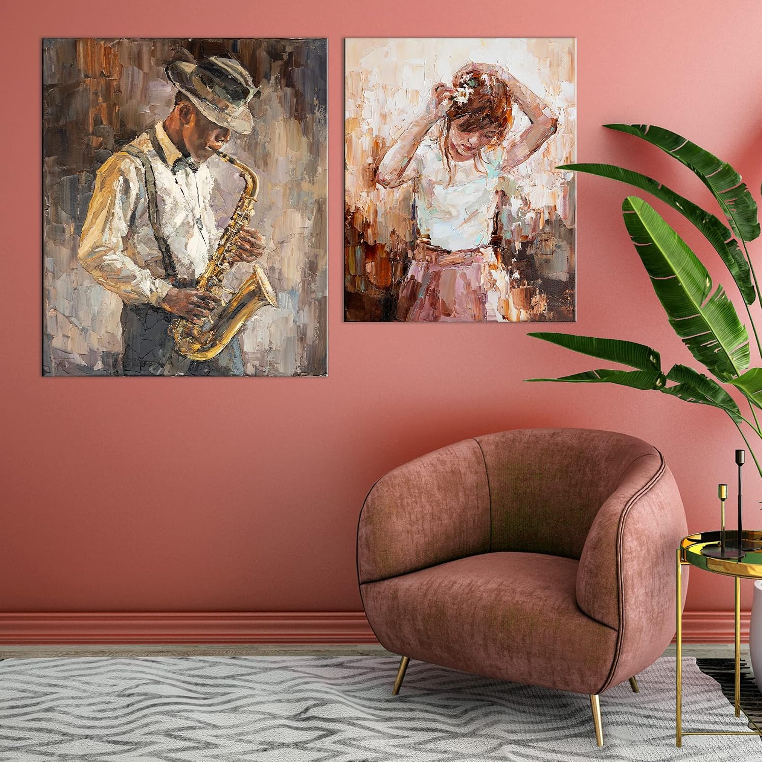 Centurion Deluxe Professional Oil Primed Linen Stretched Canvas, 11oz Linen, 24x30 - Box of 6, 0.67' Deep Canvases, Kiln-Dried Stretchers, Back Stapled, Premium Medium Weight Canvas for Oil Paintings