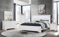 White Full 5PC Bedroom Set