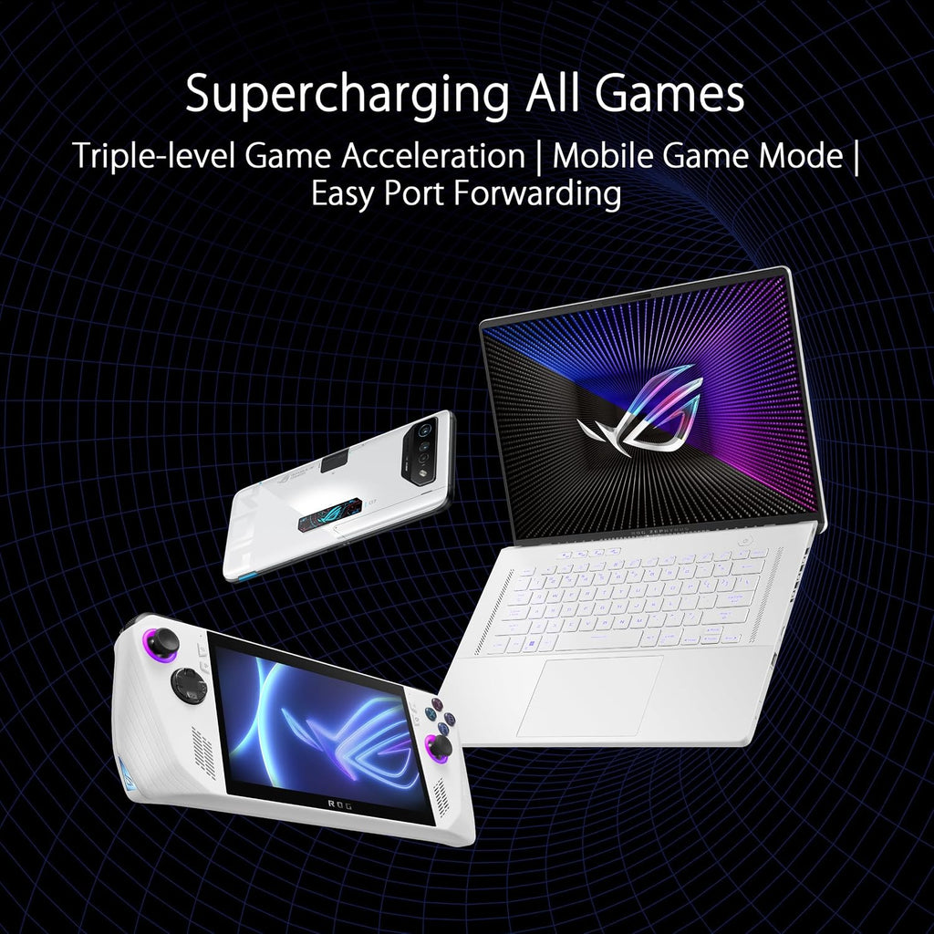 ASUS ROG Rapture GT-BE98 PRO First Quad-Band WiFi 7 Gaming Router Supports 320MHz, Dual 10G Port (Renewed)