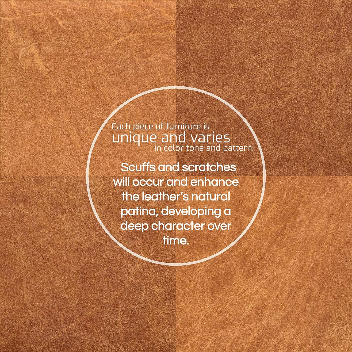 Poly & BARK Truro Queen Bed Headboard Cushion Set in Full-Grain Pure-Aniline Italian Tanned Leather in Cognac Tan